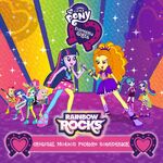 My Little Pony Equestria Girls Rainbow Rocks soundtrack album cover