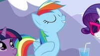 Nopony is ever-so more confident than Rainbow Dash.