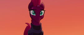 Tempest Shadow smiling faintly MLPTM