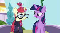 Twilight "you'd be amazed how much you can pick up" S5E12