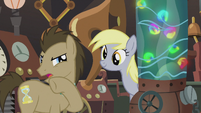 Dr. Hooves "I never could quite figure out how to get them to ignite" S5E9