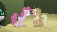 Pinkie Pie 'what are you laughing at' S2E01