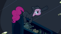 Pinkie Pie looking for time stopping spell S2E20