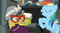 Rainbow Dash 'chop chop' S4E04