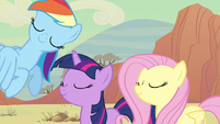 Rainbow Dash shaking head S2E14