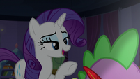 Rarity "oh, there you are!" S9E19