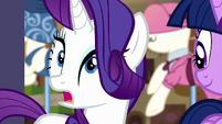 Rarity "what's all this?" S6E9