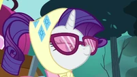 Rarity, you look like a gangsta!