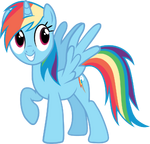 Rainbow Dash as an Alicorn