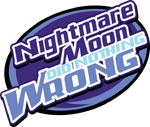 Nightmare Moon logo.