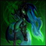 Queen Chrysalis fan art by xxfirefoxwarriorxx.