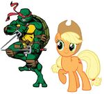 Applejack and Raphael