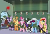 Pinkie Pie and her friends in Vietnam War.