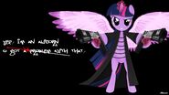 Twilight Sparkle wallpaper fan art by oliminor.