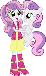 Sweetie belle and sweetie belle by hampshireukbrony