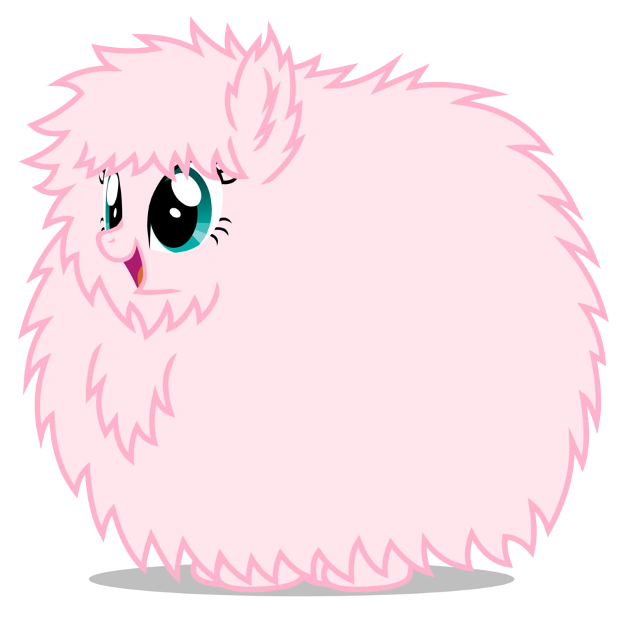 fluffy puff my little pony