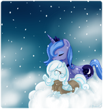 Snowdrop and Luna