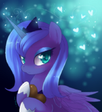 Princess Luna fan art by crenair.