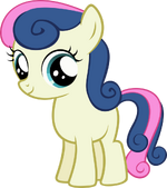 Bon Bon as a filly.