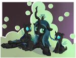 Queen Chrysalis fan art by ps.