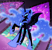 Nightmare Moon by Celestialess