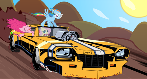 My little pony ride on car sale