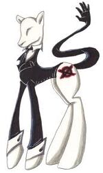 Slenderpony standing