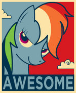 The vote Rainbow Dash poster made by Equestria-Election