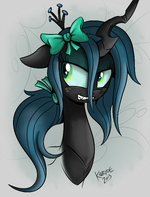 Queen Chrysalis fan art by killryde.