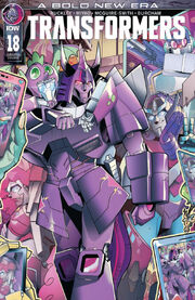 Transformers (2019) issue 18 cover RE B