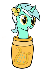 Lyra's pot fan art by z3r0g1g4.