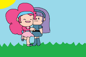 Pinkie and Maud in Earthbound