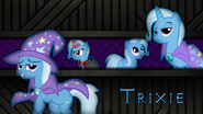 Trixie wallpaper fan art by meteor-venture.