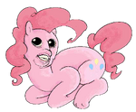 a pinkie pie by applebeans