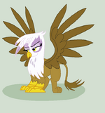 Gilda, looking as surly as ever