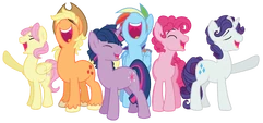Mane 6 Singing the Crystal Empire Song (Wicklesmack)