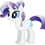 Rarity in Crystal pony form.