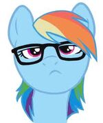 Rainbow Dash NERD