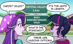 Measurement comic panel crop