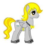 Derpo, dressed up for his bride, Derpy. That's incestuous...