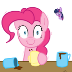 Pinkie Pie and Coffee