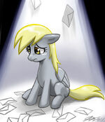 Derpy Hooves sad by artist-johnjoseco.