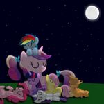 Mane 6 with Cadance