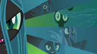 Queen Chrysalis background wallpaper fan art by alexiy777, 30aught6, clone999, makingtosh91 and bluedragonhans.