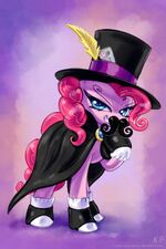 Evil Pinkie Pie fan art by shadowsquirrel.