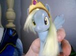 Derpy Hooves with a crown on