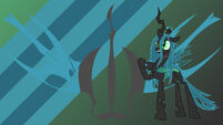 Queen Chrysalis background wallpaper fan art by softfang.