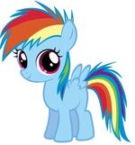 Filly Rainbow Dash