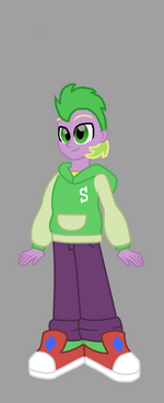 Equestria girl spike