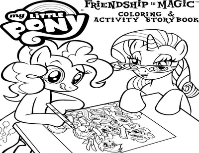 Equestria Daily - MLP Stuff!: Generation 5 Coloring Pages And Locations